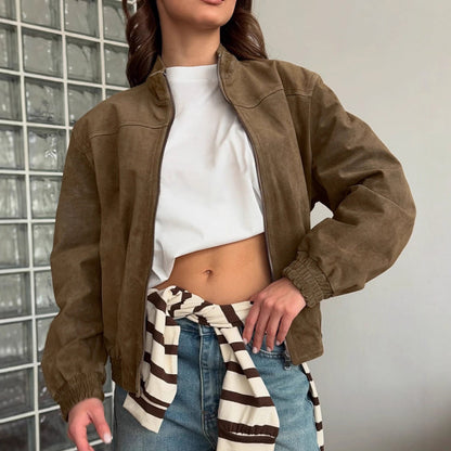 The Claire Suede Jacket