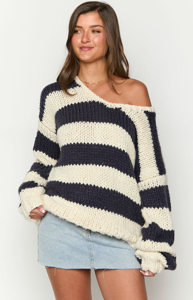 The Harper Striped Knit