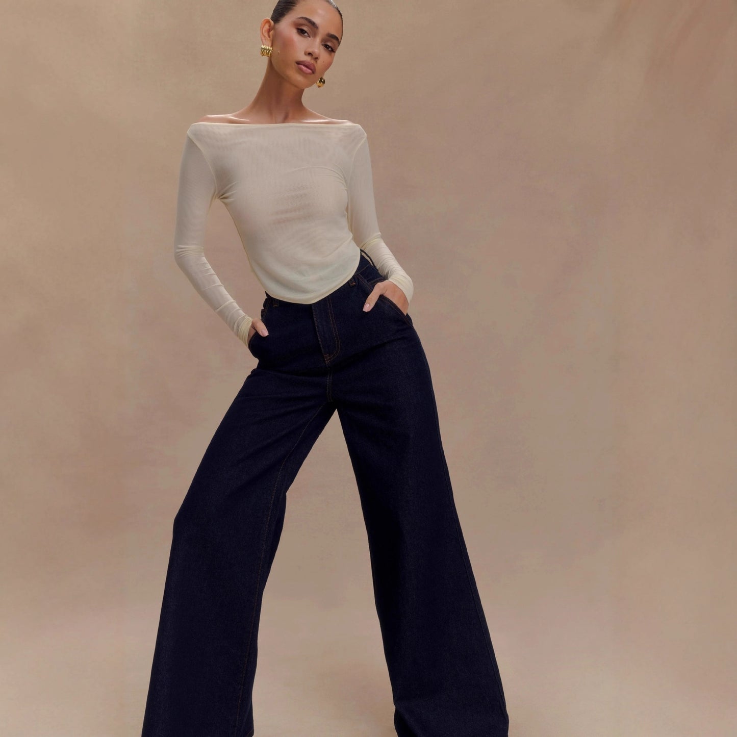 The Megan Wide Leg Jean