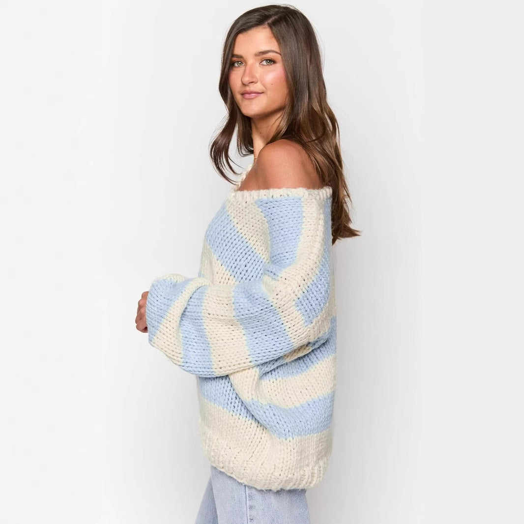 The Harper Striped Knit