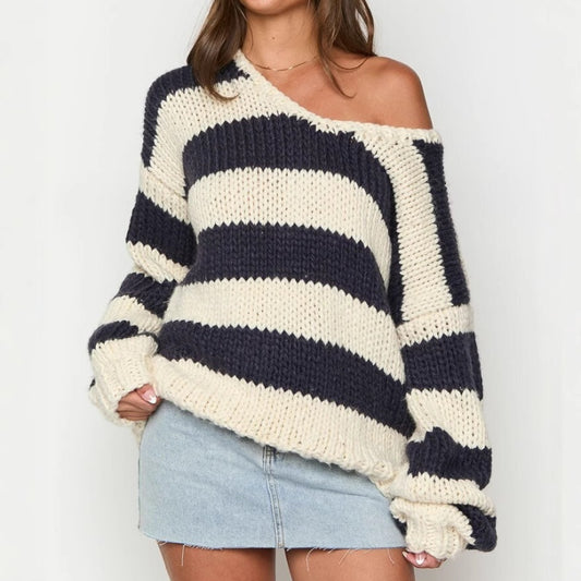 The Harper Striped Knit