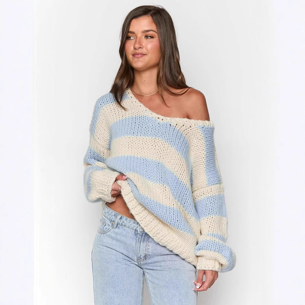 The Harper Striped Knit